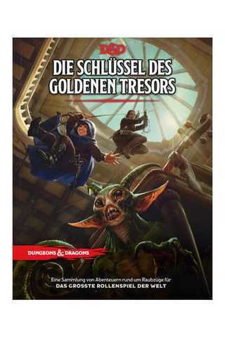 Cover: 9780786969272 | D&amp;D RPG Abenteuer Die Schlüssel des Goldenen Tresors deutsch B-Ware