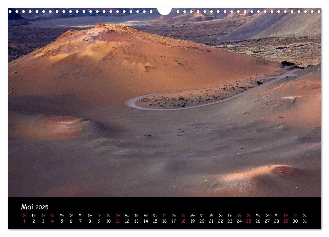 Bild: 9783435800285 | Lanzarote (Wandkalender 2025 DIN A3 quer), CALVENDO Monatskalender