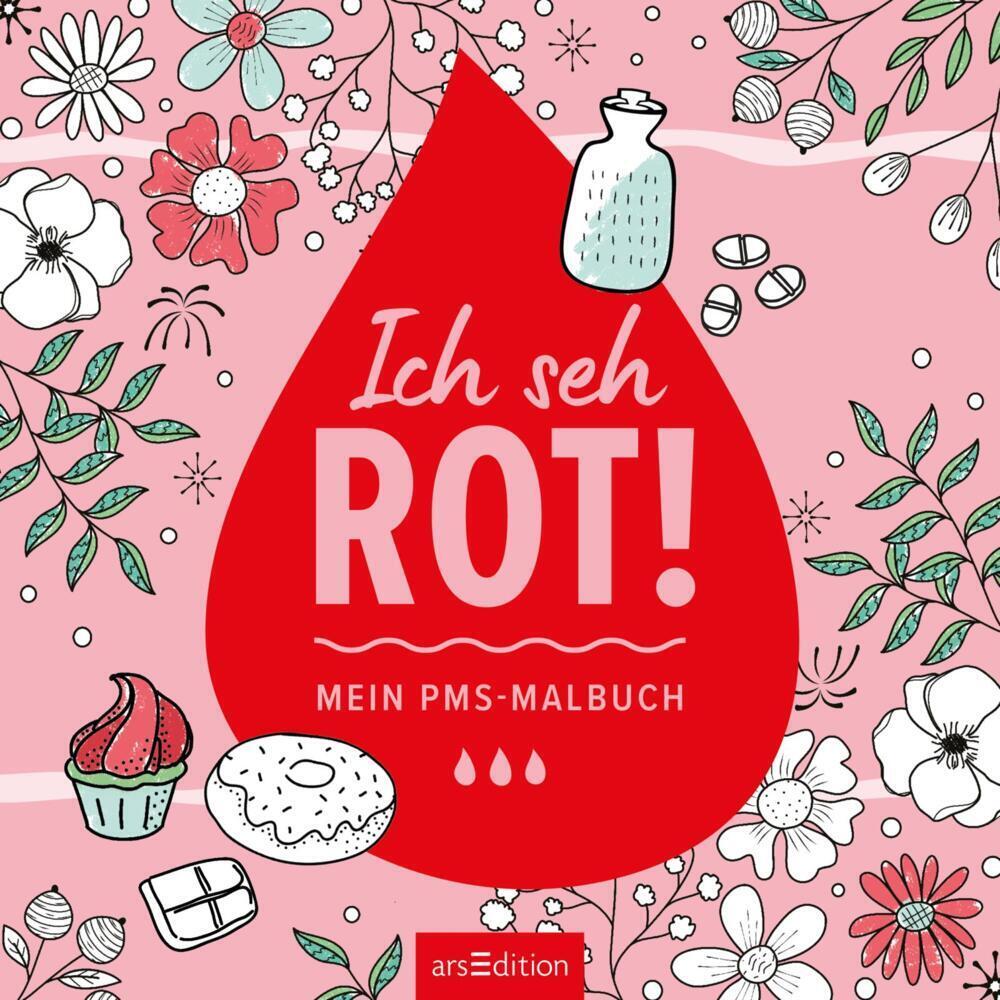 Cover: 9783845850047 | Ich seh rot! | Mein PMS-Malbuch | Taschenbuch | 80 S. | Deutsch | 2022