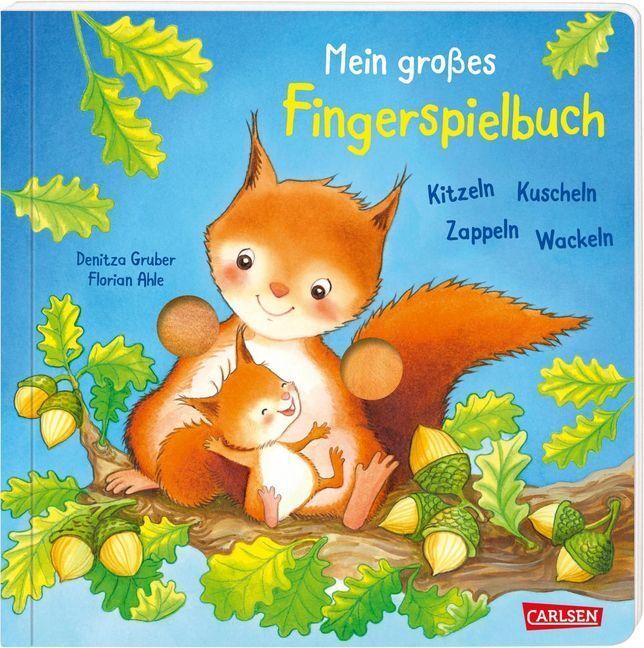 Cover: 9783551171962 | Mein großes Fingerspielbuch: Kitzeln, Kuscheln, Zappeln, Wackeln
