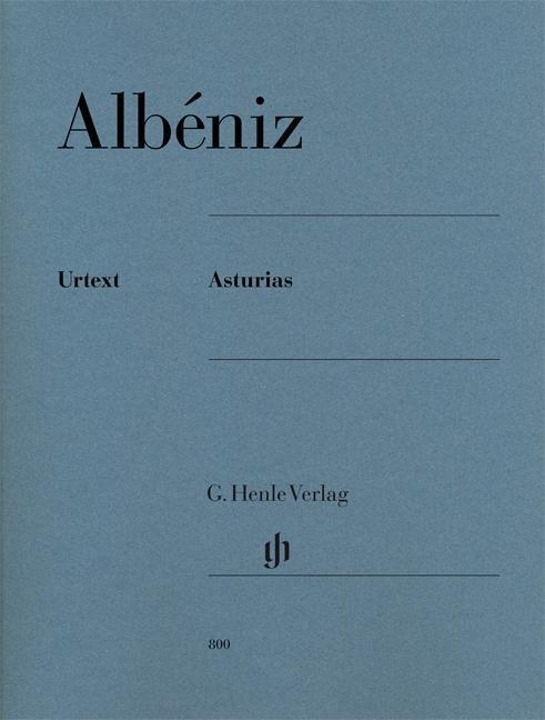 Cover: 9790201808000 | Asturias | Henle Urtext Editions G. Henle Urtext-Ausgabe