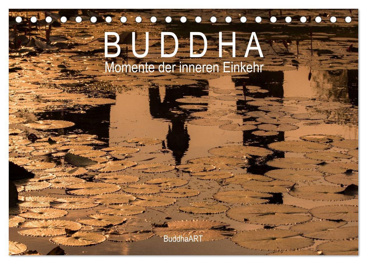 Cover: 9783435708802 | Buddha - Momente der inneren Einkehr (Tischkalender 2025 DIN A5...