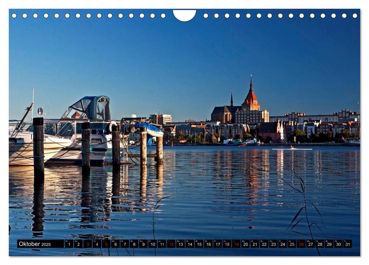 Bild: 9783435549993 | Ostseeperle Rostock (Wandkalender 2025 DIN A4 quer), CALVENDO...