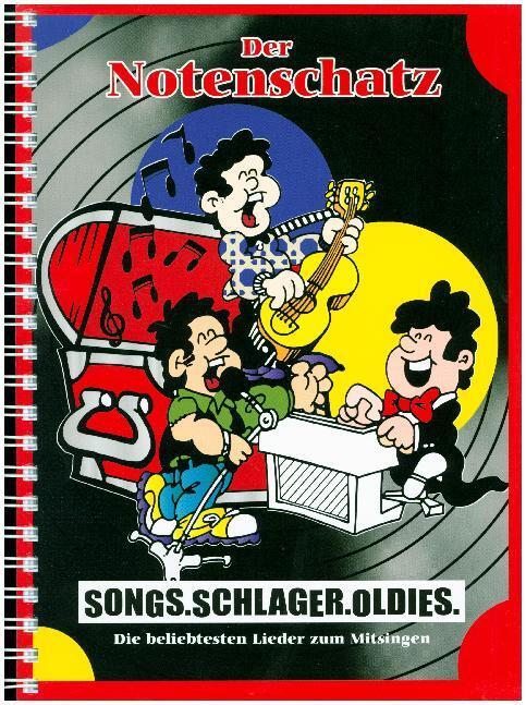 Cover: 9783954561841 | Der Notenschatz (Melodie & Akkorde) | Songbook für Gitarre, Gesang