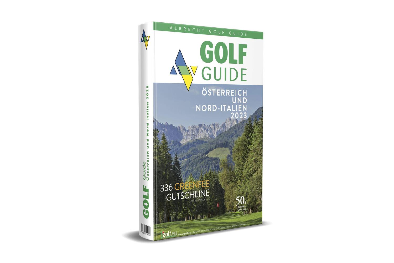 Cover: 9783870143466 | Golf Guide Österreich und Nord-Italien 2023 | Thomas Mayr | Buch