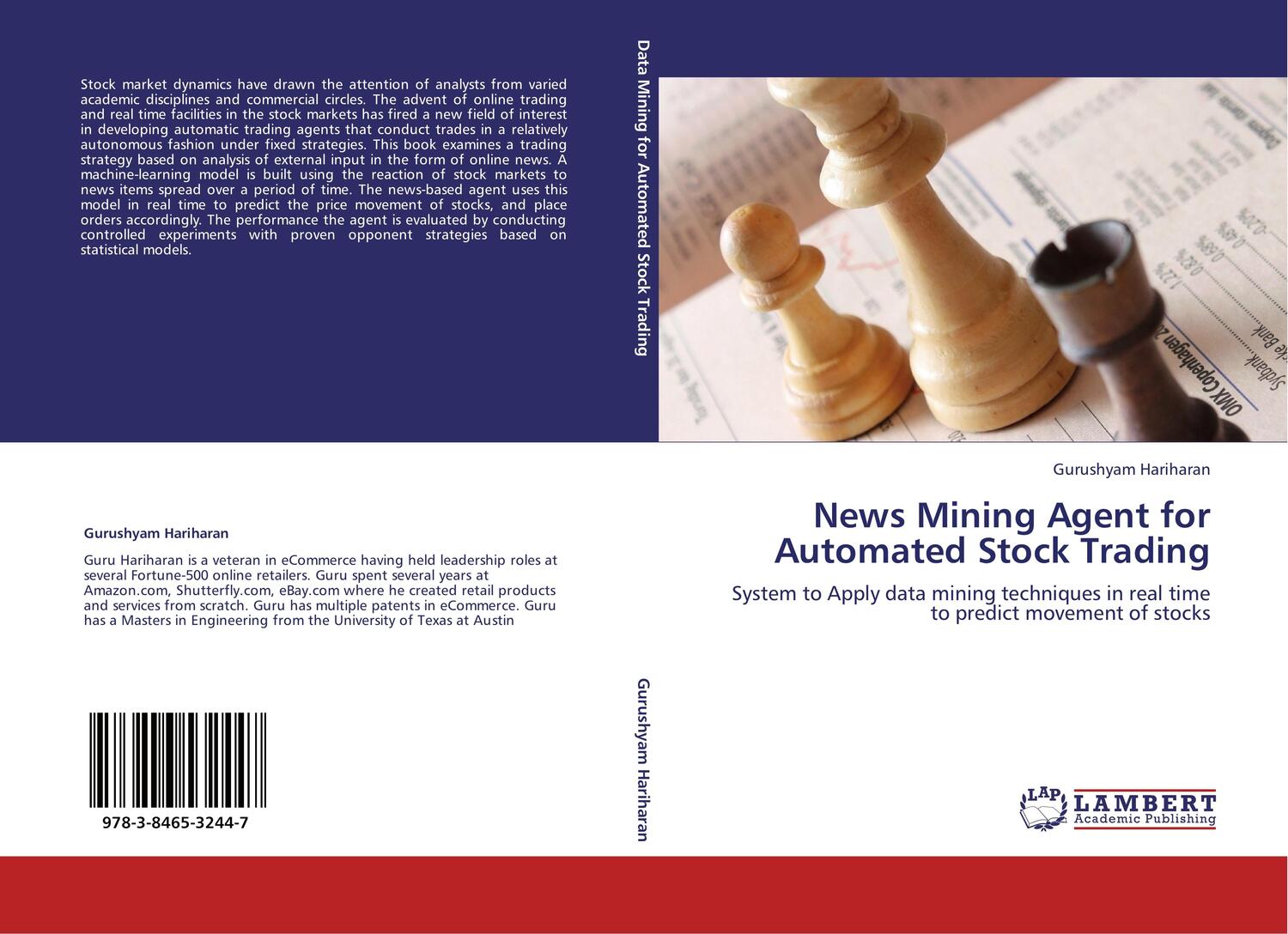 Cover: 9783846532447 | News Mining Agent for Automated Stock Trading | Gurushyam Hariharan
