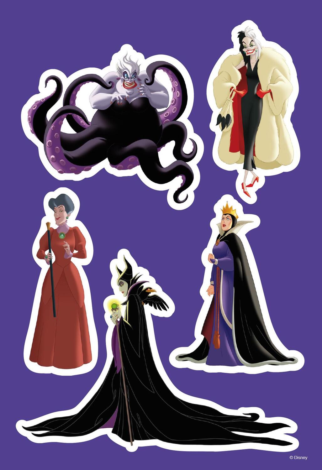 Bild: 9783833240546 | Disney Villains: Schaurig-schöner Sticker- und Malspaß | Panini | Buch