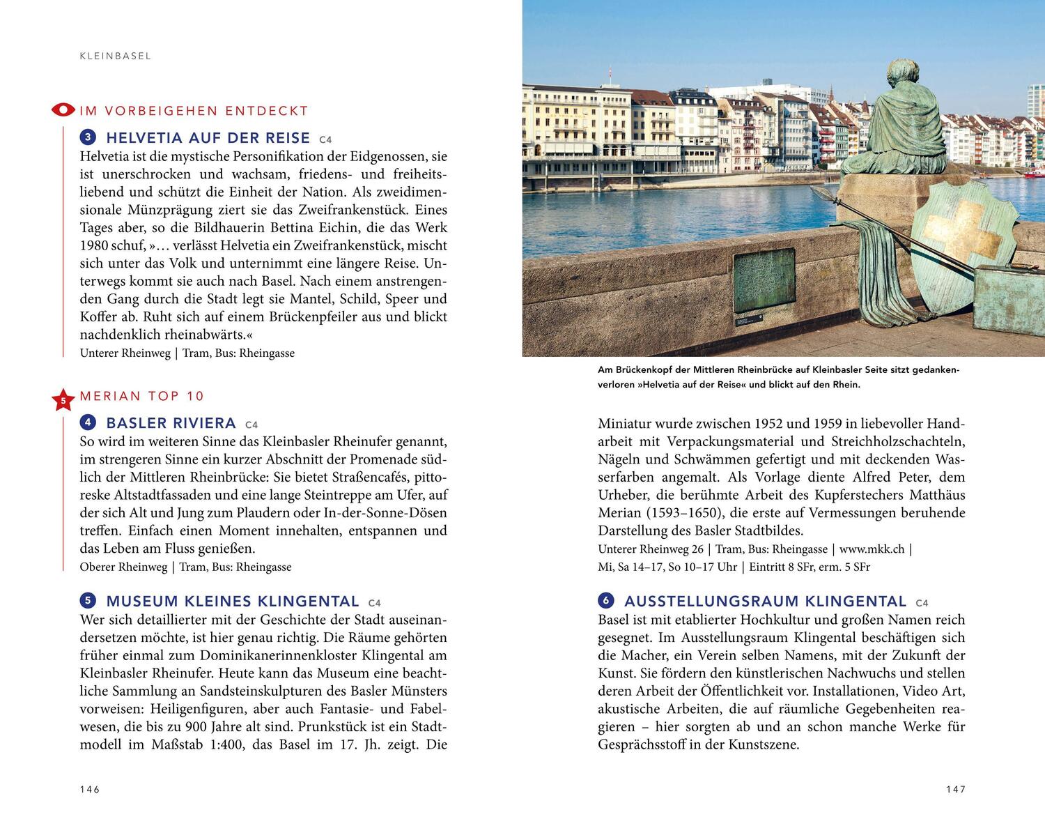 Bild: 9783834230928 | MERIAN Reiseführer Basel | Mit Extra-Karte zum Herausnehmen | Buch