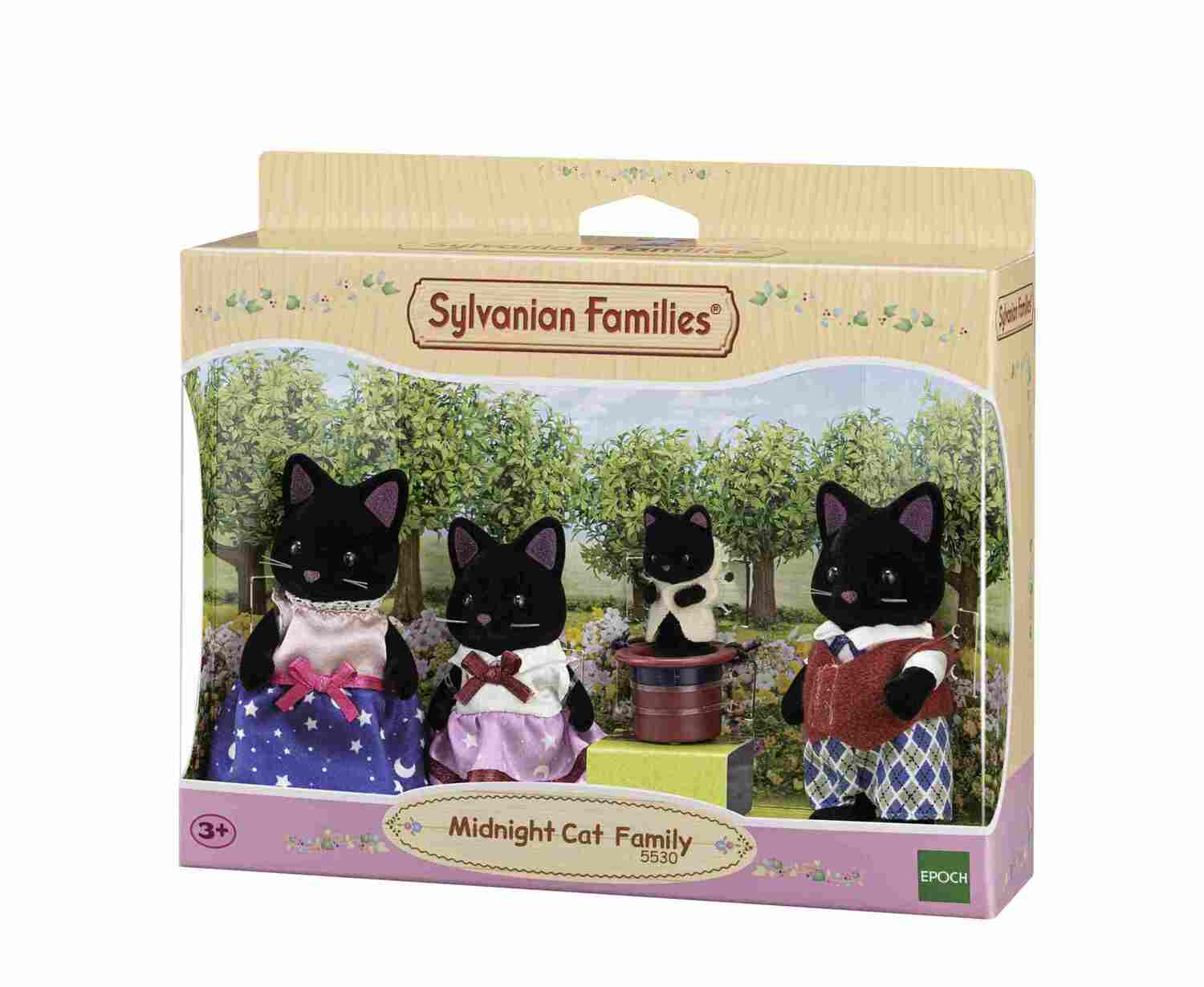 Cover: 5054131055304 | Sylvanian Families 5530 - Schwarze Katzen Familie | 5530 | Deutsch