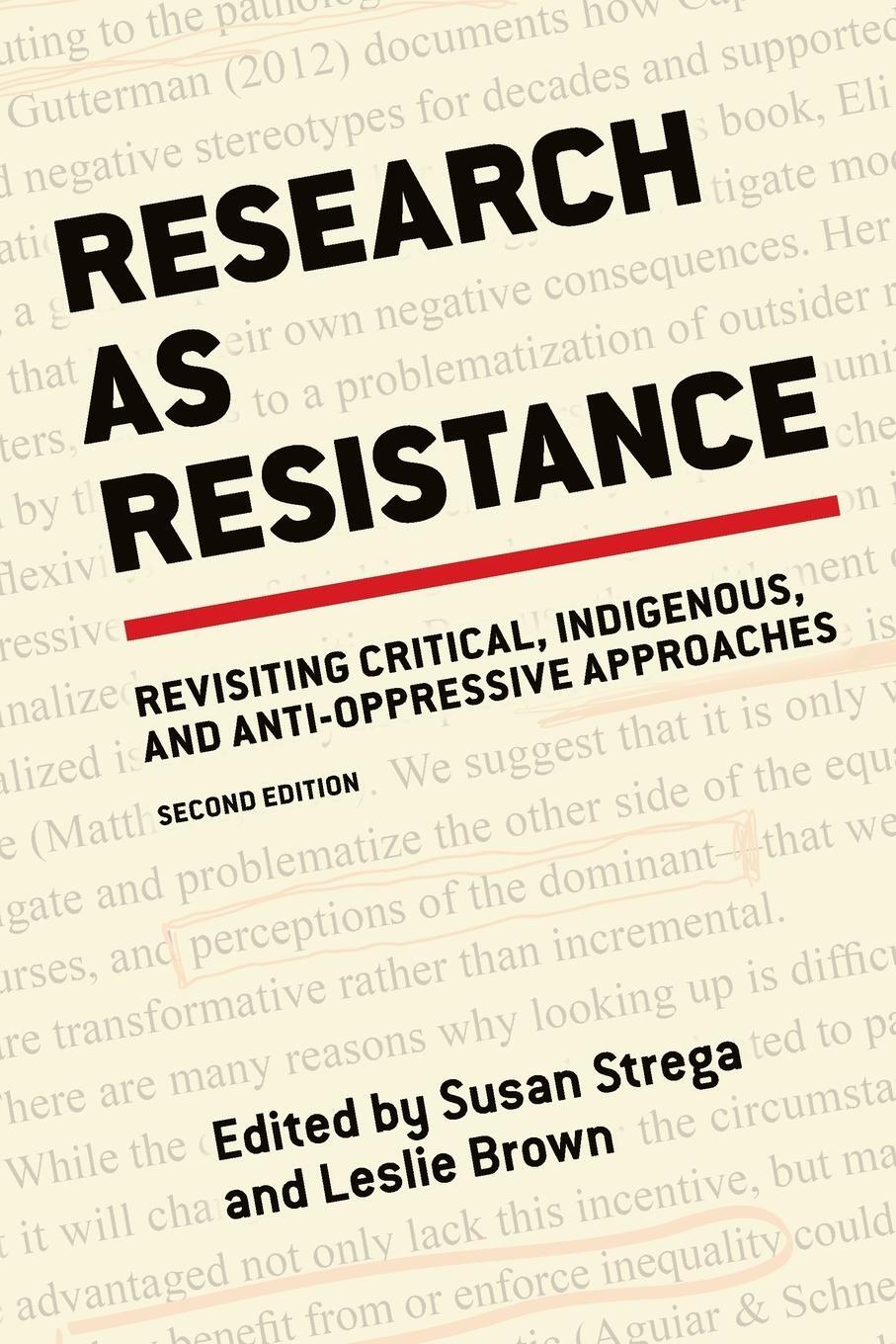 Cover: 9781551308821 | Research as Resistance, 2nd Edition | Susan Strega | Taschenbuch