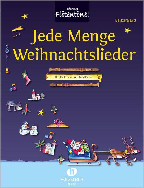 Cover: 9783920470825 | Jede Menge Weihnachtslieder | Duette für zwei Altblockflöten | Ertl