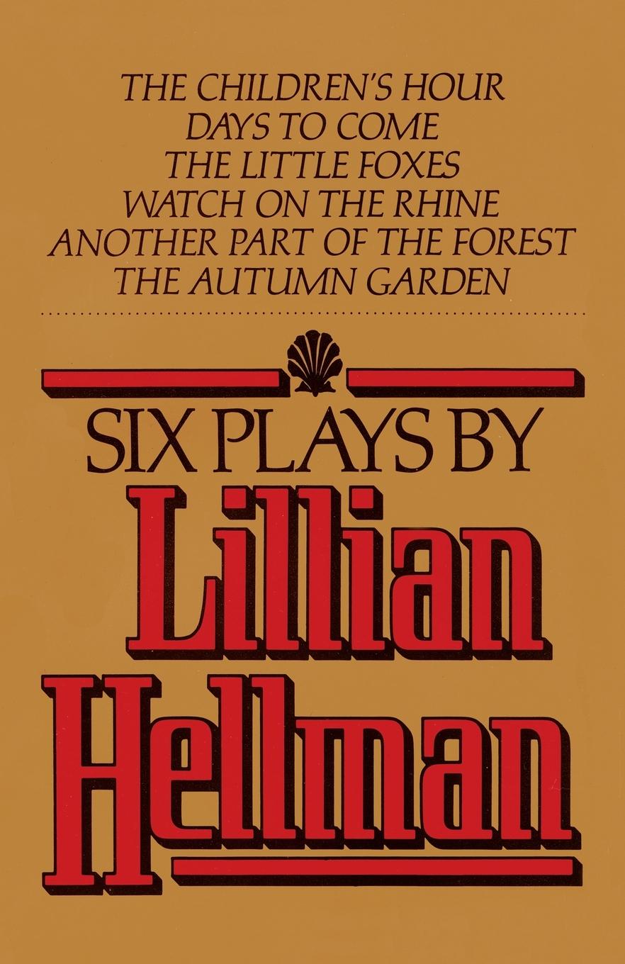 Cover: 9780394741123 | Six Plays by Lillian Hellman | Lillian Hellman | Taschenbuch | 1979