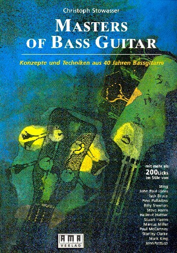 Cover: 4018262101171 | Masters of Bass Guitar, mit Audio-CD | Christoph Stowasser | Buch