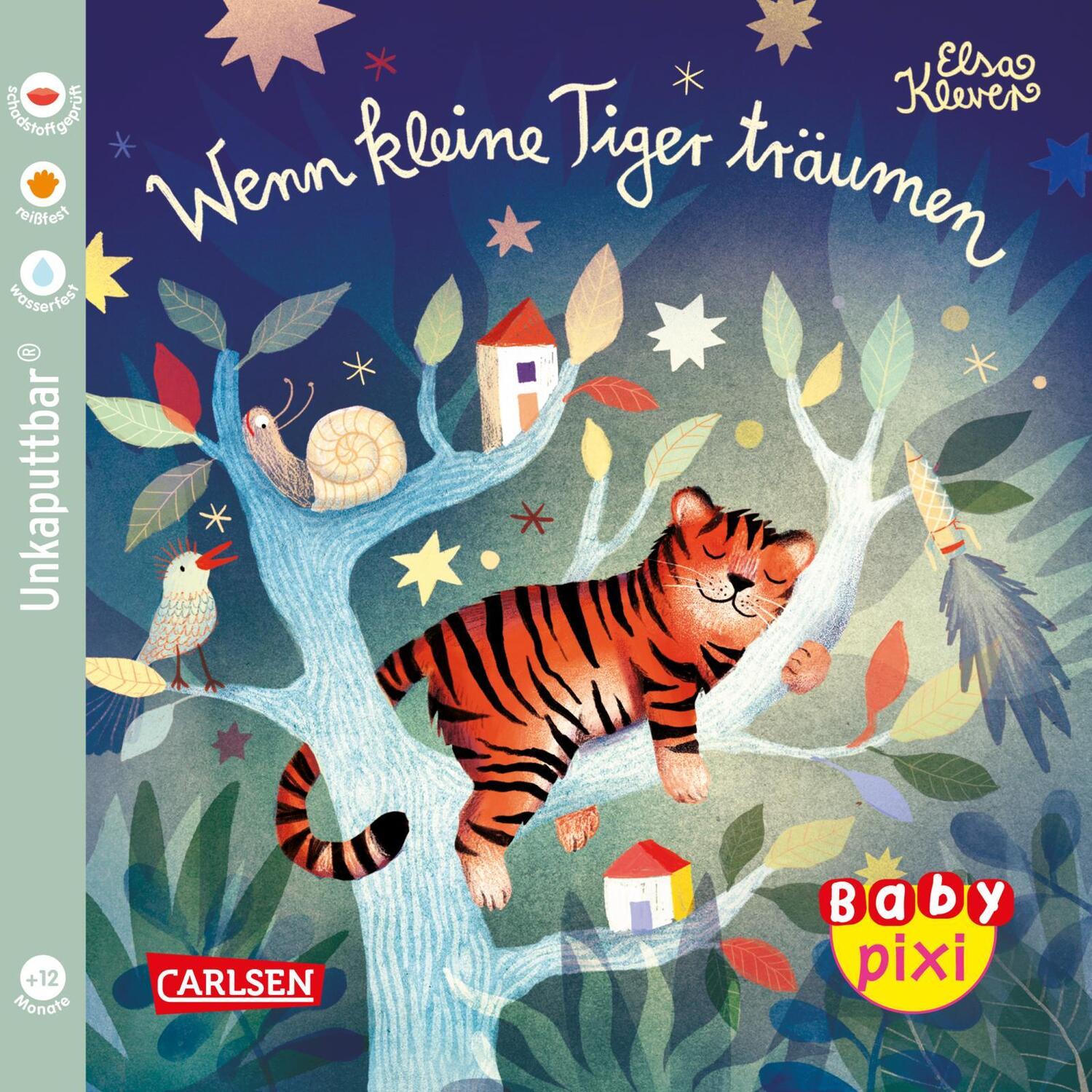 Cover: 9783551053138 | Baby Pixi (unkaputtbar) 94: VE 5 Wenn kleine Tiger träumen (5...