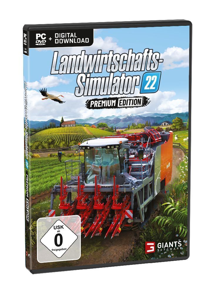 Bild: 4064635100760 | Landwirtschafts-Simulator 22, 1 DVD-ROM (Premium Edition) | DVD-ROM