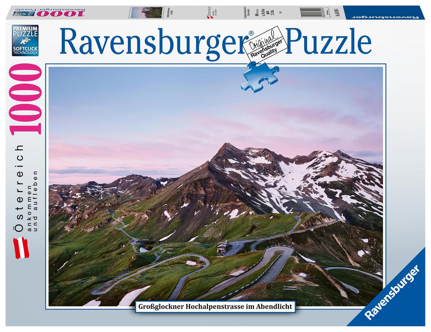 Cover: 4005556881956 | Ravensburger Puzzle 88195 - Großglockner Hochalpenstraße - 1000...