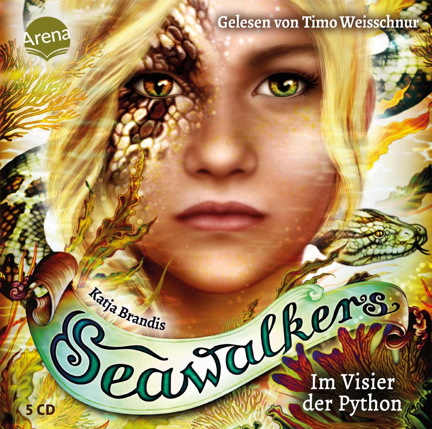 Cover: 9783401241500 | Seawalkers (6). Im Visier der Python | Katja Brandis | Audio-CD | 2022