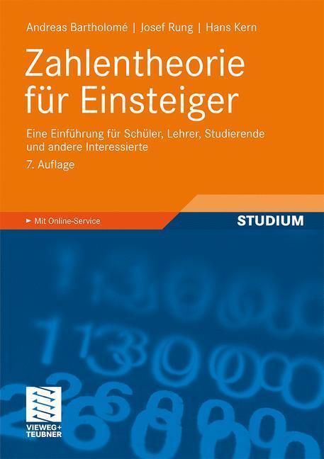 Cover: 9783834812131 | Zahlentheorie für Einsteiger | Andreas Bartholome (u. a.) | Buch