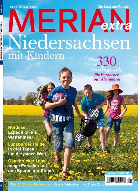 Cover: 9783834211170 | Merian extra Niedersachsen mit Kindern | Taschenbuch | 2012