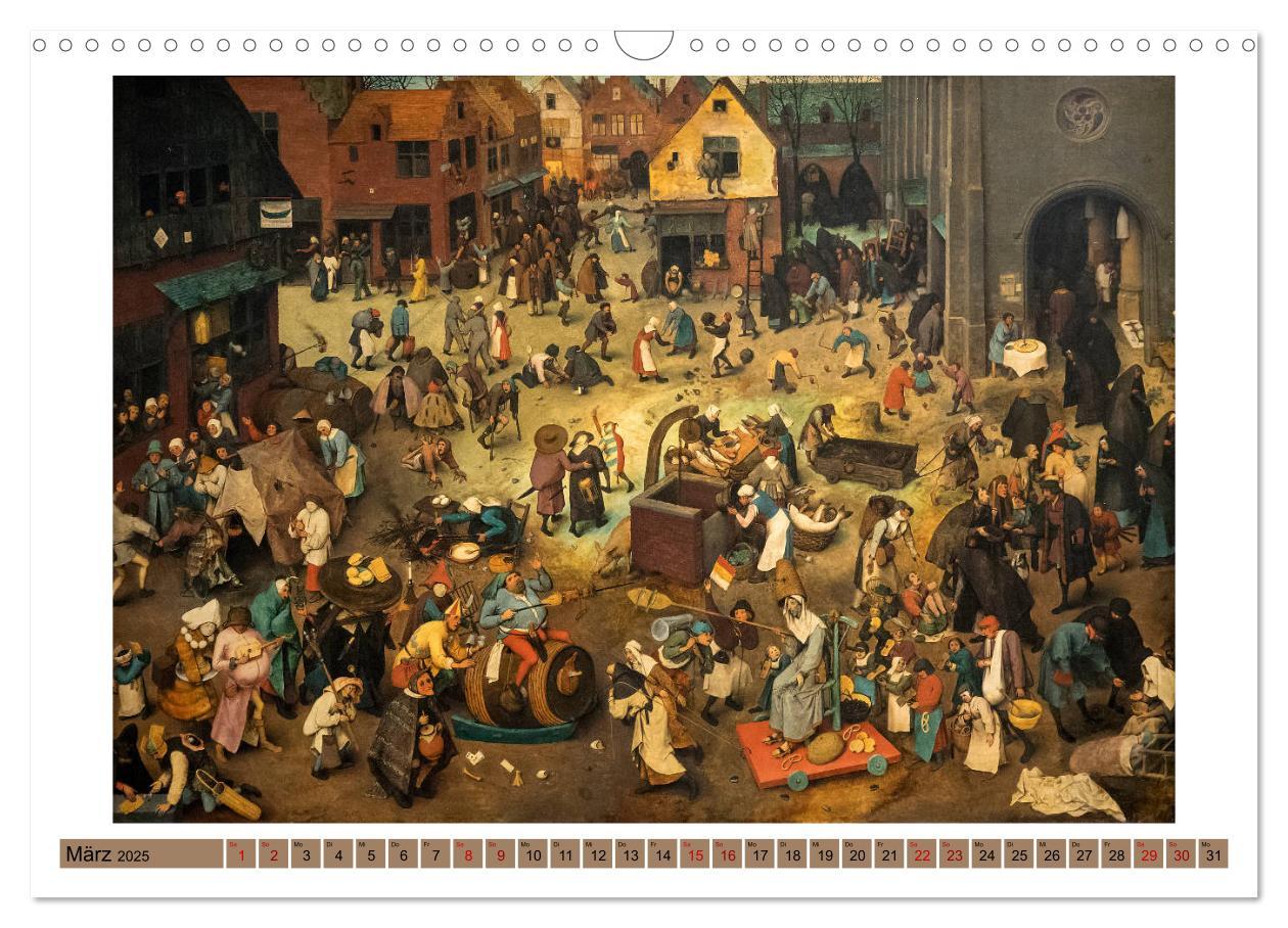 Bild: 9783435305162 | Pieter Bruegel d.Ä. (Wandkalender 2025 DIN A3 quer), CALVENDO...