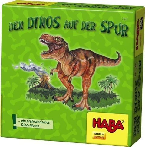 Cover: 4010168075914 | Den Dinos auf der Spur | ... ein prähistorisches Dino-Memo! | Spiel