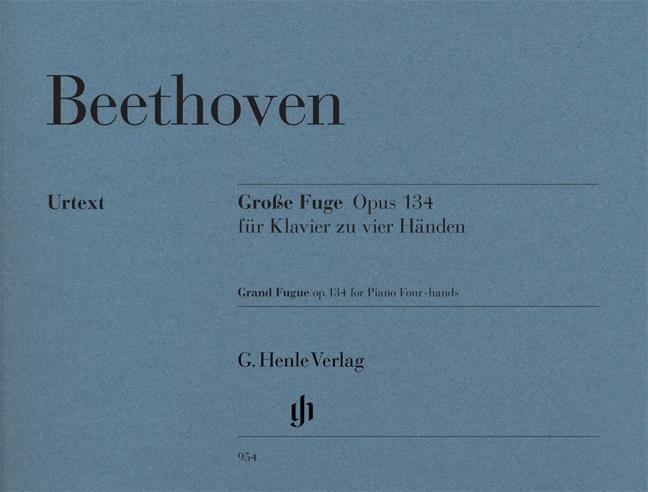 Cover: 9790201809540 | Grand Fugue Op.134 - Piano Four-Hands | Ludwig van Beethoven | Buch