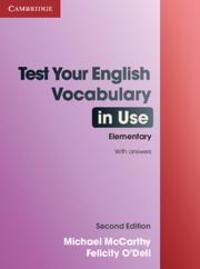 Cover: 9780521136211 | Test Your English Vocabulary in Use Elementary with Answers | Buch