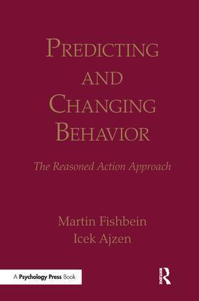 Cover: 9781138995215 | Predicting and Changing Behavior | The Reasoned Action Approach | Buch