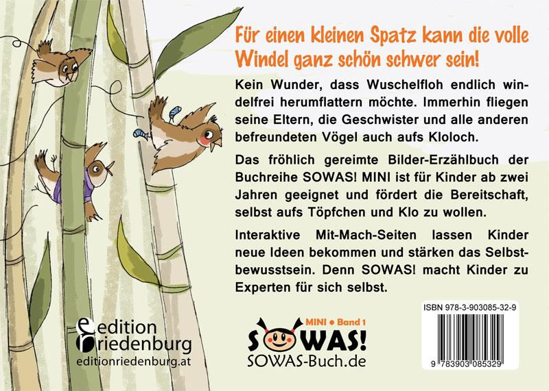 Rückseite: 9783903085329 | So fliegt der Wuschelfloh aufs Klo! Die Geschichte vom windelfreien...