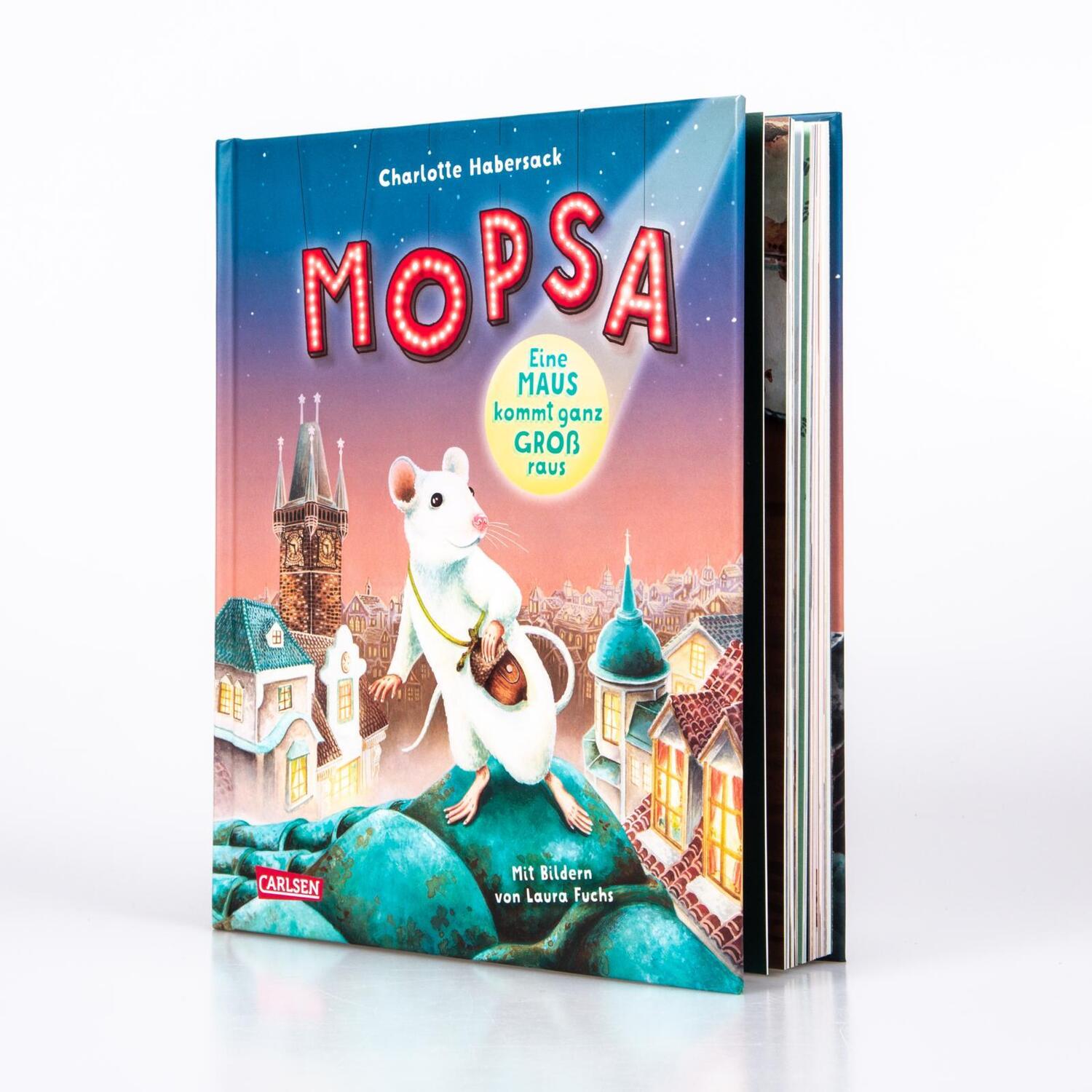 Bild: 9783551652225 | Mopsa - Eine Maus kommt ganz groß raus | Charlotte Habersack | Buch