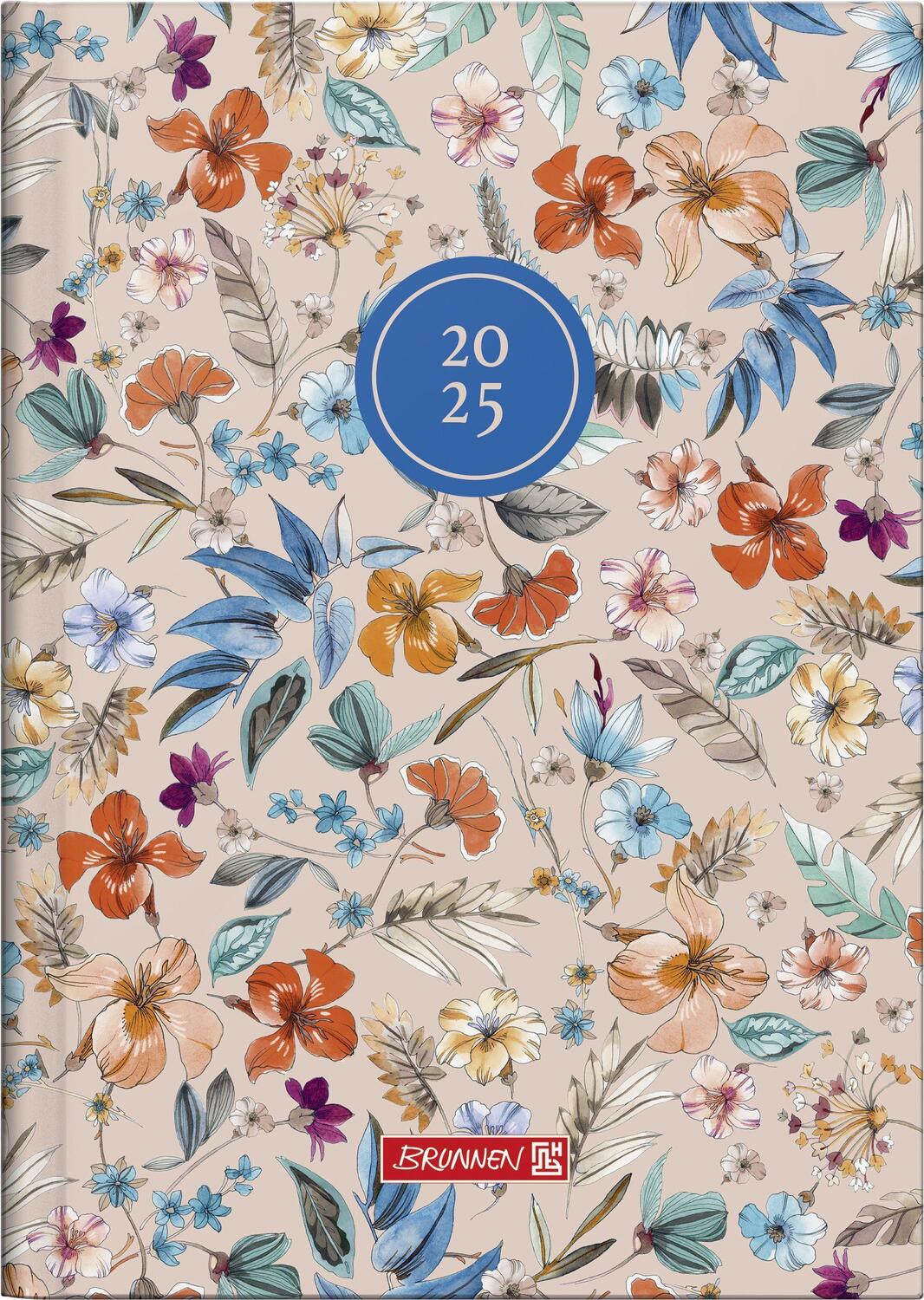 Cover: 4061947129199 | Brunnen 1079615015 Buchkalender Modell 796 (2025) "Botanical" 2...
