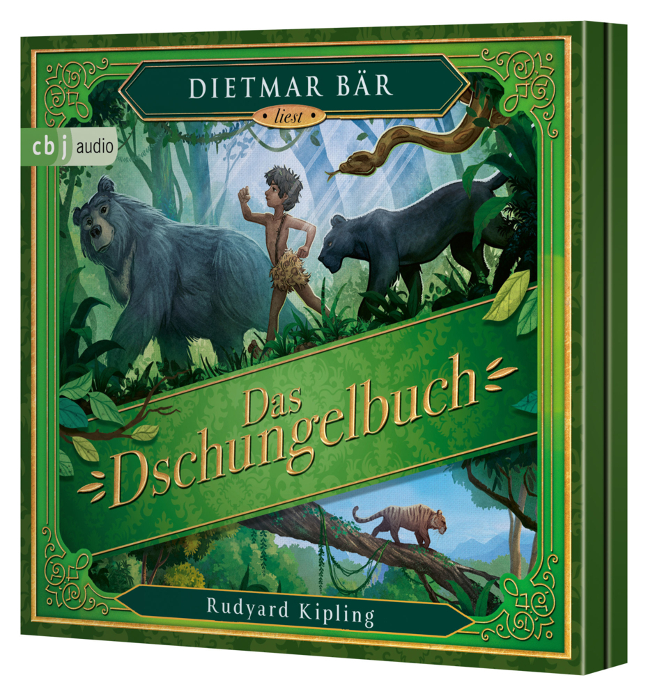 Bild: 9783837157383 | Das Dschungelbuch, 3 Audio-CD | Rudyard Kipling | Audio-CD | 3 CDs