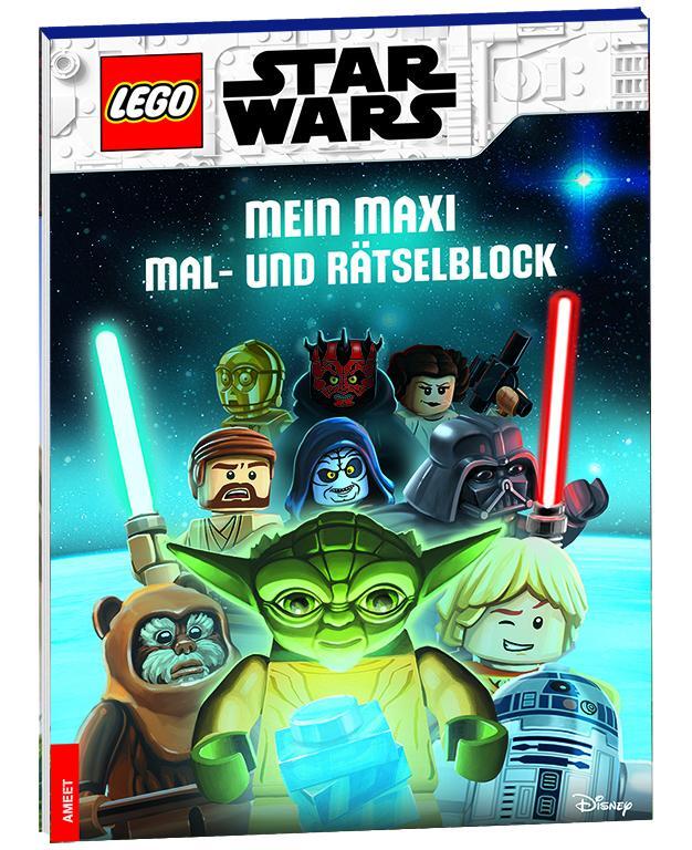 Cover: 9783960806660 | LEGO® Star Wars(TM) - Mein Maxi Mal- und Rätselblock | Taschenbuch
