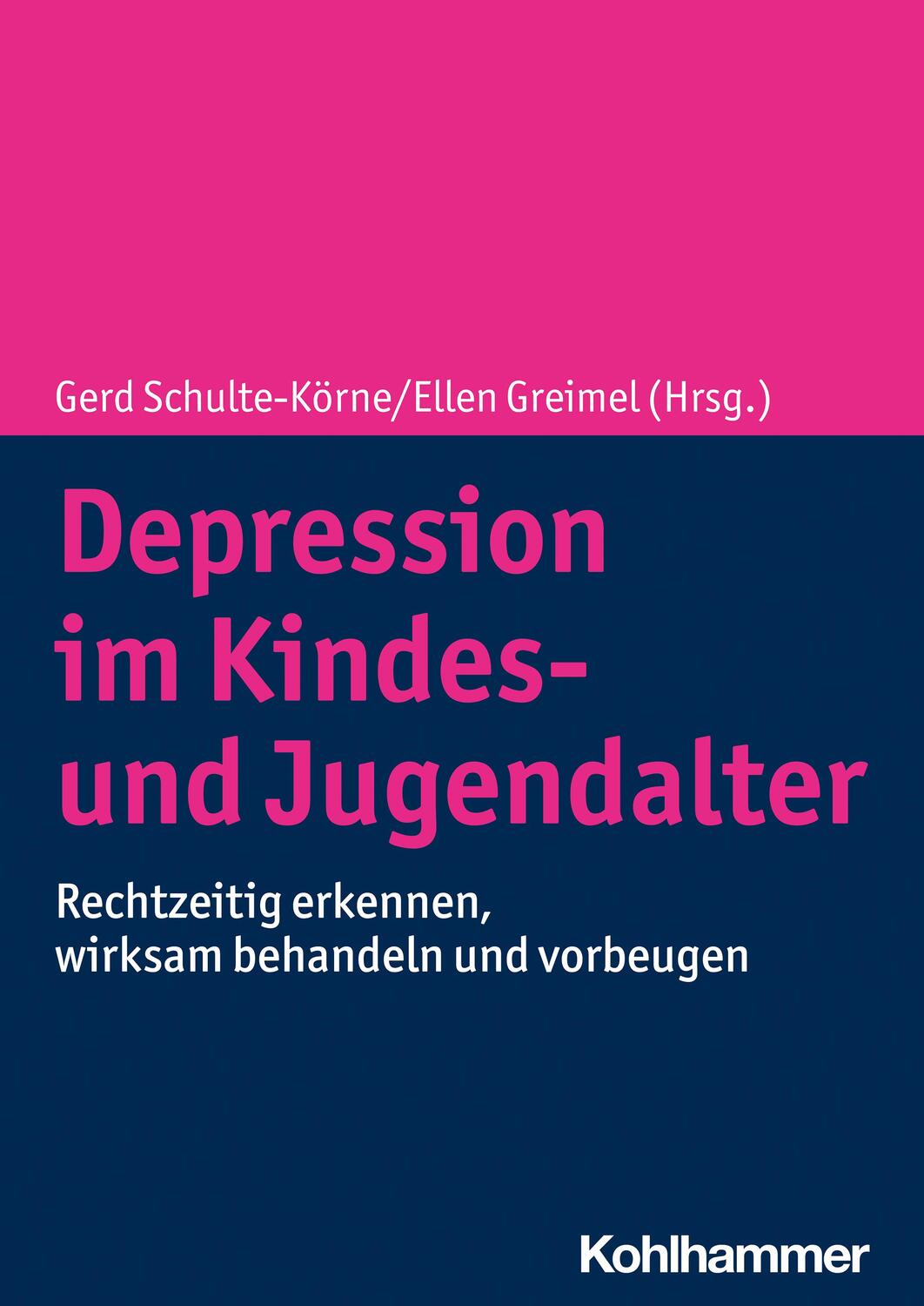 Cover: 9783170387362 | Depression im Kindes- und Jugendalter | Gerd Schulte-Körne (u. a.)