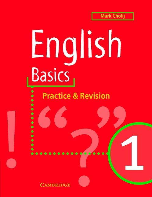 Cover: 9780521648660 | English Basics 1 | Mark Cholij | Taschenbuch | Paperback | Englisch