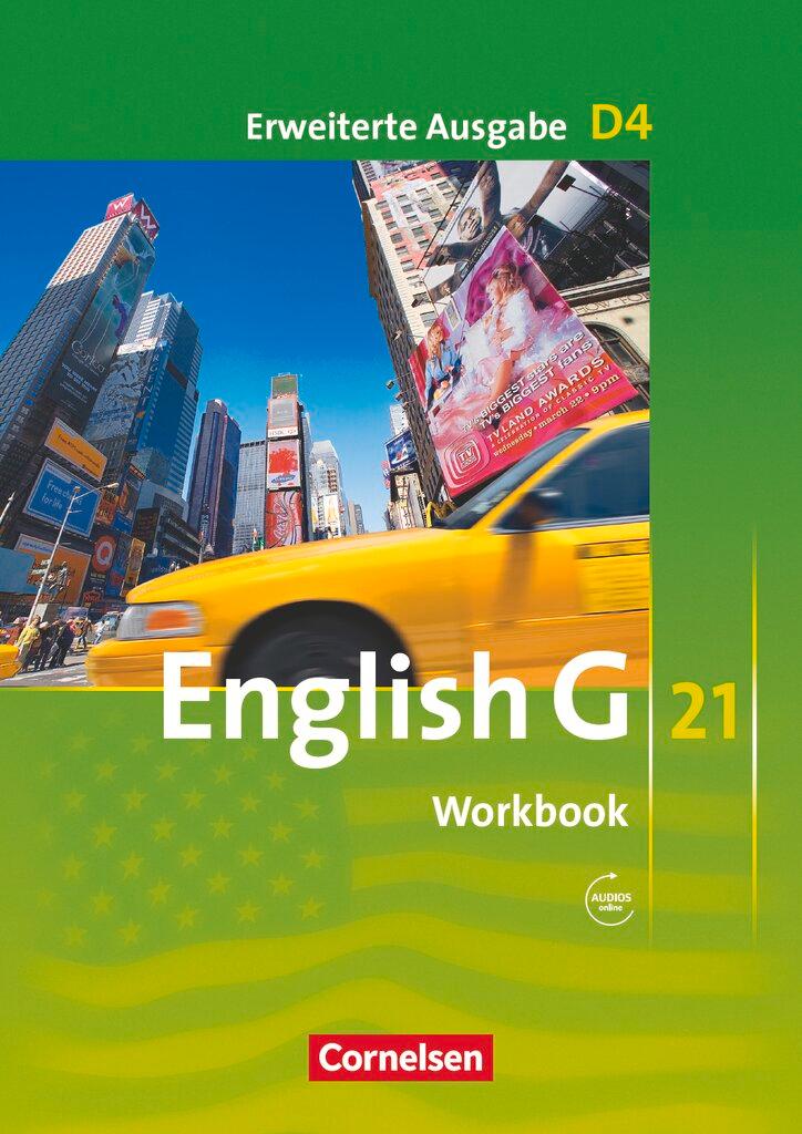 Cover: 9783060312481 | English G 21. Erweiterte Ausgabe D 4. Workbook mit Audios online