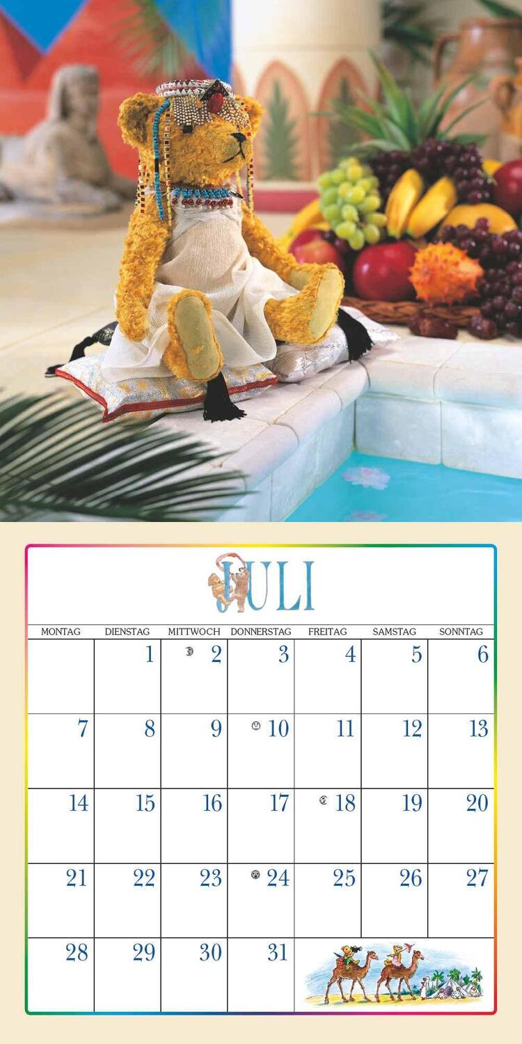 Bild: 4250809653266 | Der Teddybär 2025 - Broschürenkalender - Wandkalender - Format 30 x...