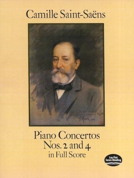 Cover: 800759287239 | Piano Concertos Nos. 2 and 4 in Full Score | Camille Saint-Saëns