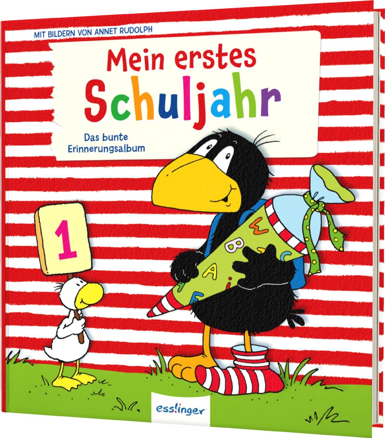 Cover: 9783480239085 | Der kleine Rabe Socke: Mein erstes Schuljahr | Annet Rudolph | Buch