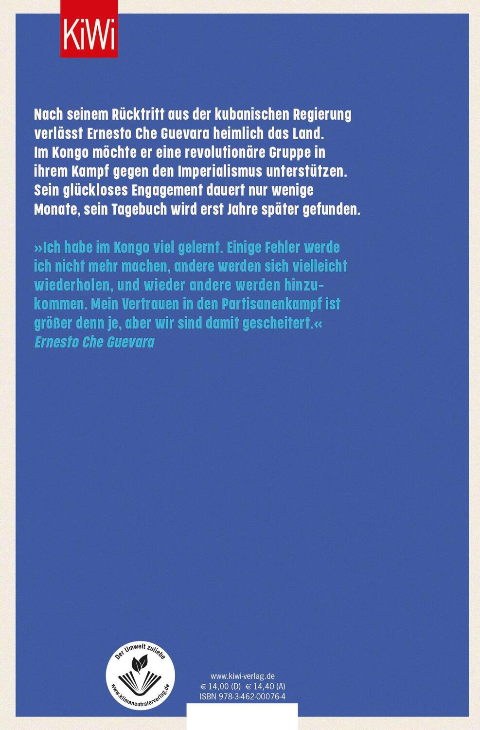 Rückseite: 9783462000764 | Der afrikanische Traum | Kongolesisches Tagebuch | Ernesto Che Guevara