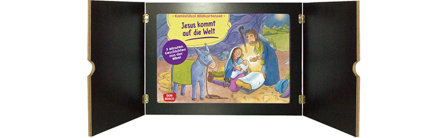 Bild: 4260179516672 | Jesus kommt auf die Welt. Kamishibai Bildkartenset. | Hebert (u. a.)