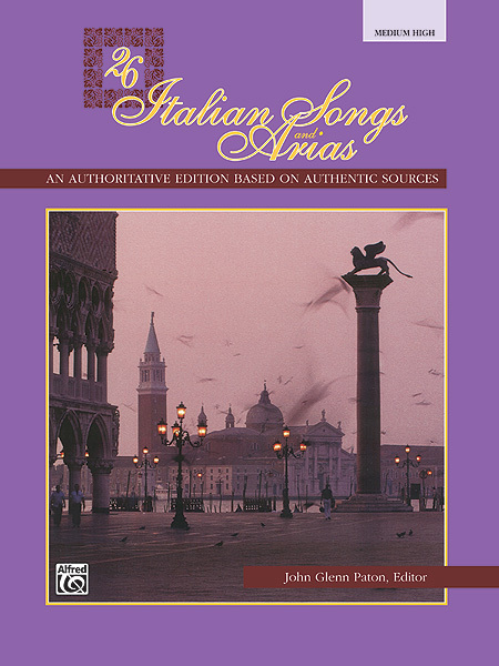 Cover: 38081005898 | 26 Italian Songs and Arias | Buch | Alfred Music Publications