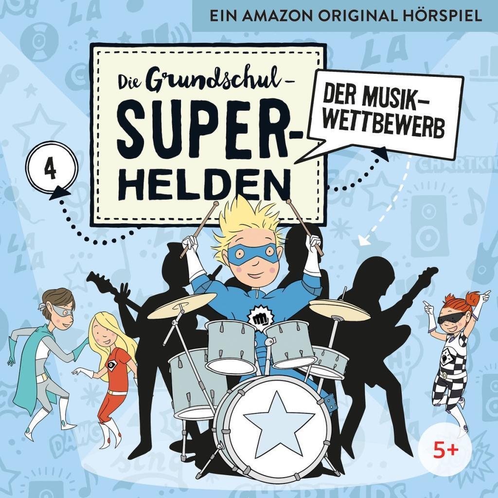 Cover: 4260167471686 | 04: Der Musikwettbewerb | Die Grundschul-Superhelden | Audio-CD | 2018