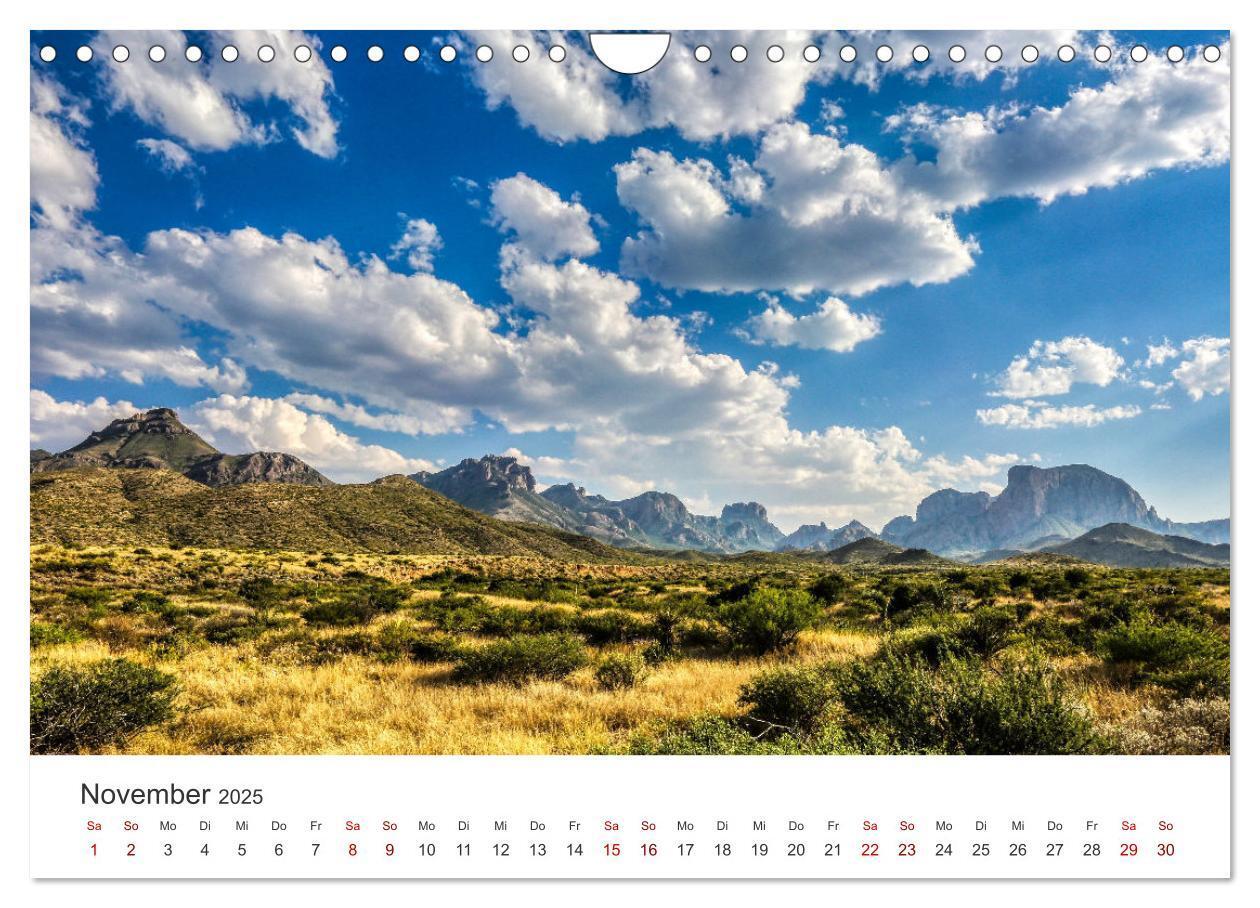 Bild: 9783457182154 | Texas - The Lone Star State (Wandkalender 2025 DIN A4 quer),...