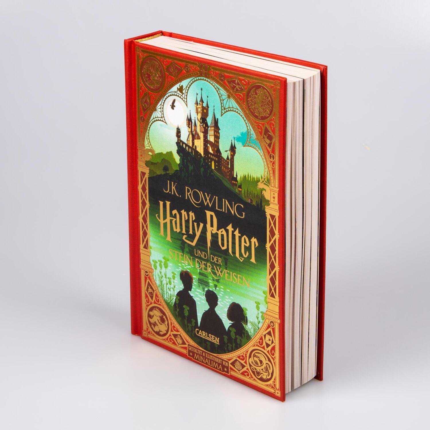 Bild: 9783551558312 | Harry Potter und der Stein der Weisen (MinaLima-Edition mit...