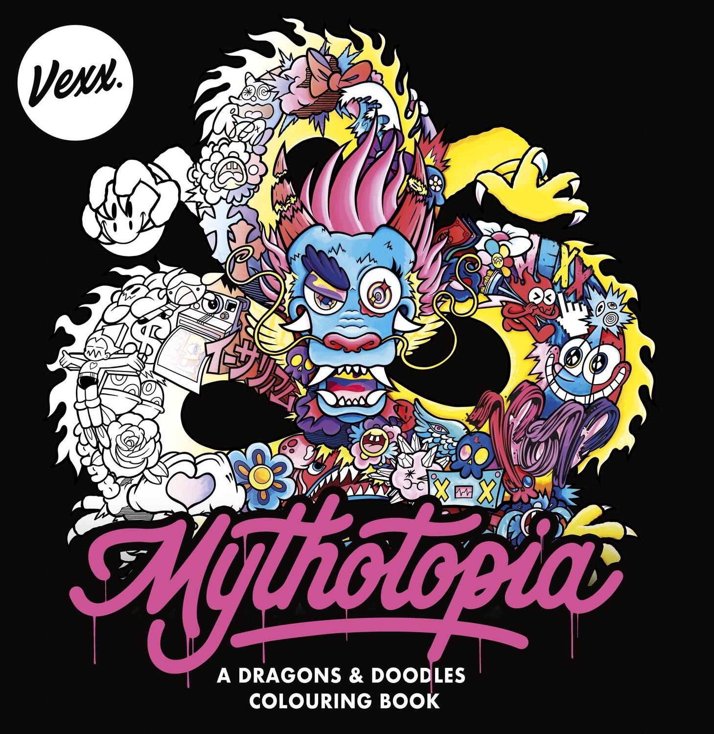 Cover: 9780857504920 | Mythotopia | A Dragons and Doodles Colouring Book | Vexx | Taschenbuch