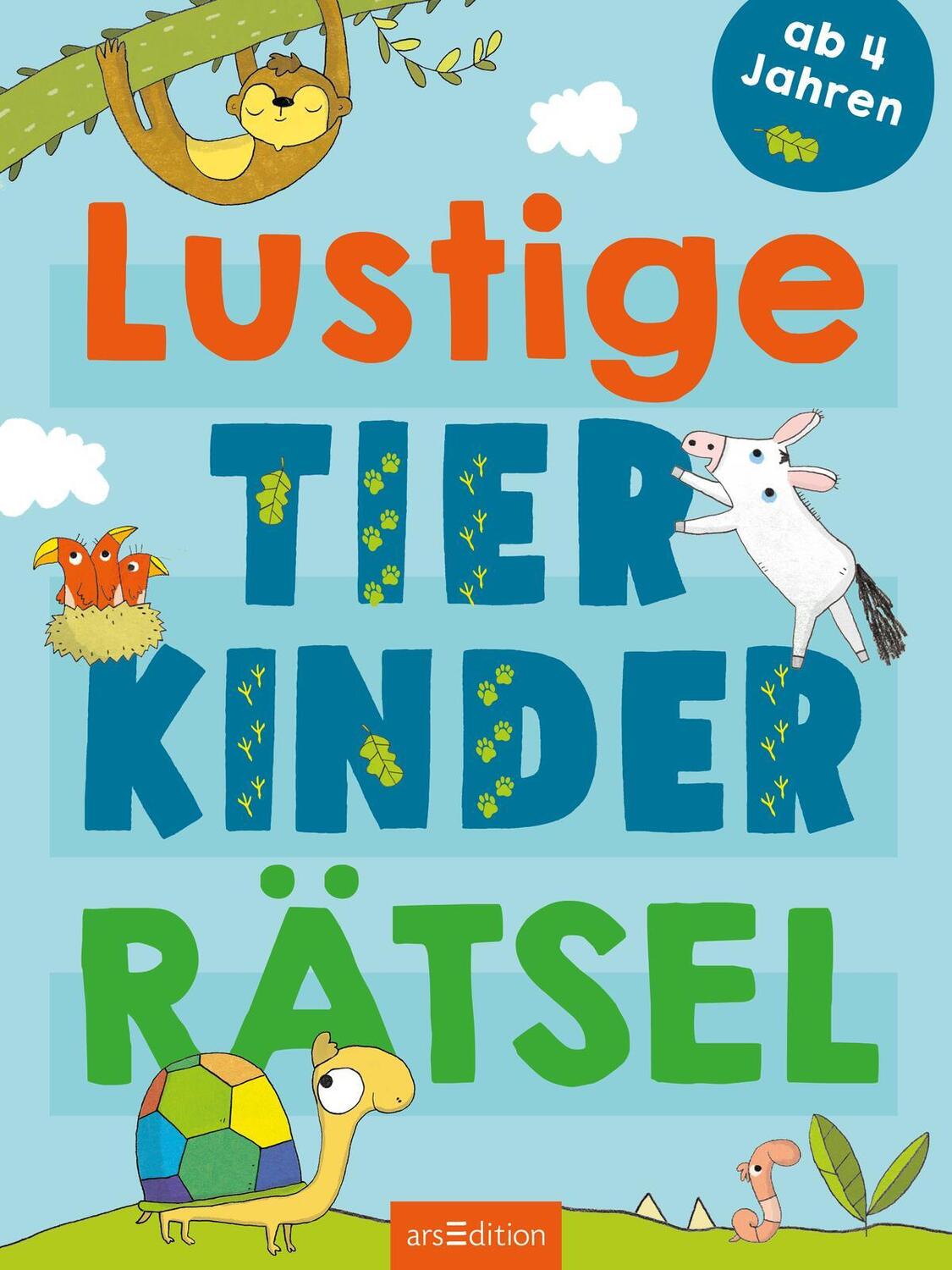 Bild: 9783845843728 | Lustige Tierkinder-Rätsel | Taschenbuch | Softcover | 40 S. | Deutsch