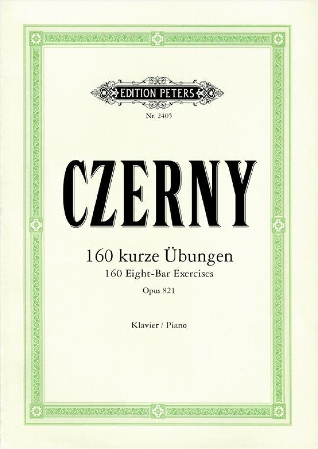 Cover: 9790014011055 | 160 kurze Übungen op. 821 | für Klavier | Carl Czerny | Taschenbuch