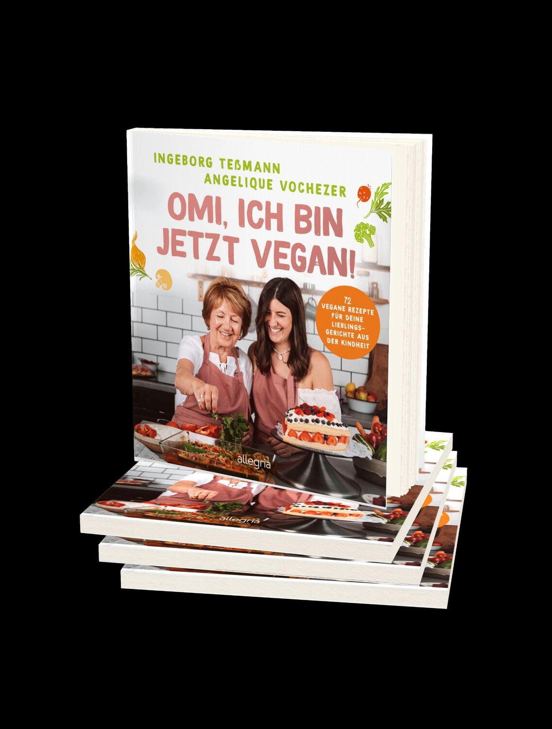 Bild: 9783793424451 | Omi, ich bin jetzt vegan! | Angelique Vochezer | Taschenbuch | Deutsch
