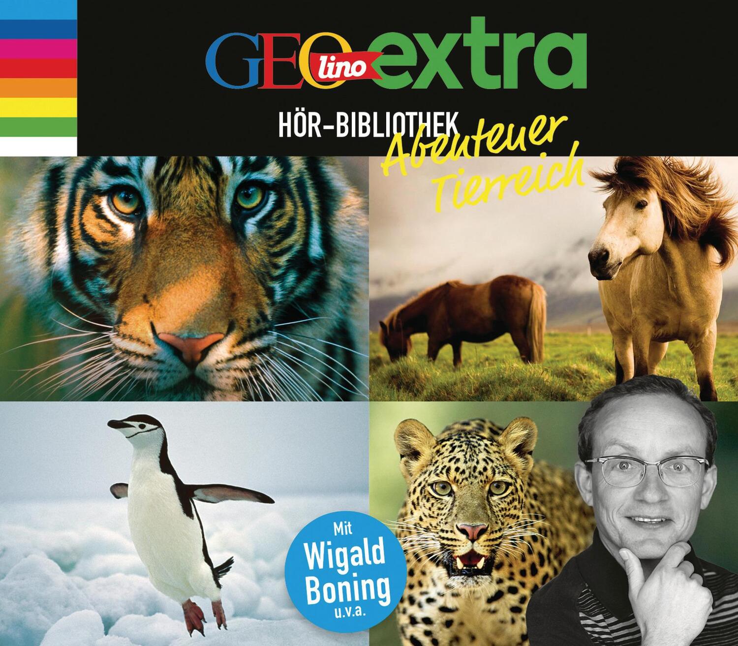 Cover: 9783837140965 | GEOlino extra Hör-Bibliothek - Abenteuer Tierreich | Martin Nusch | CD